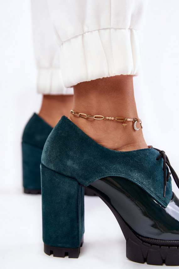  iš zomšosowo-su lako efektu Aulinukai su platforma žalios spalvos Carisa