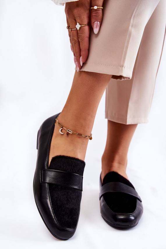     Mokasinai La.Fi 210018B-PUF juodos spalvos