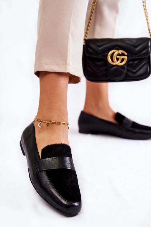     Mokasinai La.Fi 210018B-PUF juodos spalvos