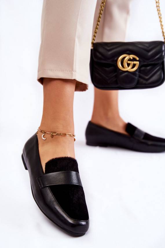     Mokasinai La.Fi 210018B-PUF juodos spalvos