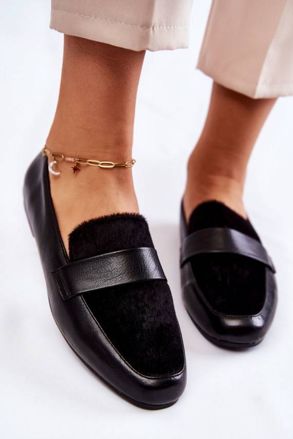     Mokasinai La.Fi 210018B-PUF juodos spalvos