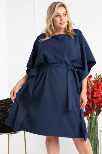 Mėlyna  Plus size suknelė...