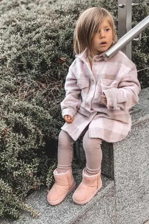 Šilti vaikiški žieminiai batai rožinės spalvos Gooby Šilti vaikiški žieminiai batai rožinės spalvos Gooby