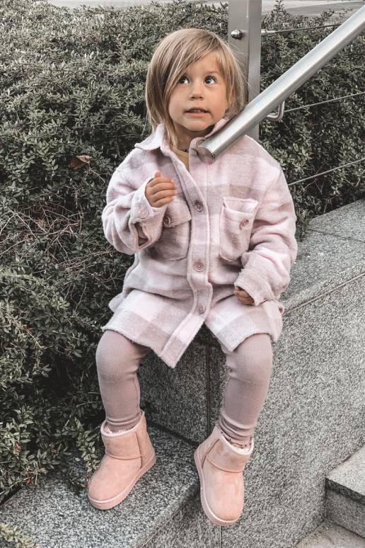 Šilti vaikiški žieminiai batai rožinės spalvos Gooby Šilti vaikiški žieminiai batai rožinės spalvos Gooby