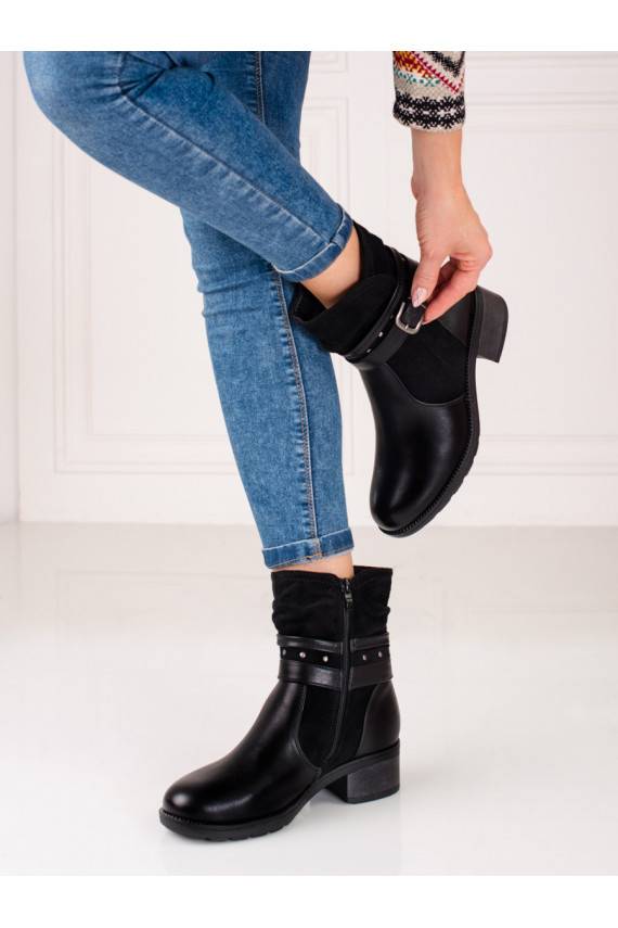 Moteriški aulinukai Shelovet z ozdobnym paskiem