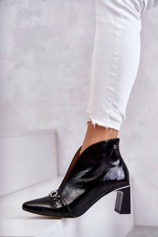   Aulinukai su kulniukais  juodos spalvos 05262-01