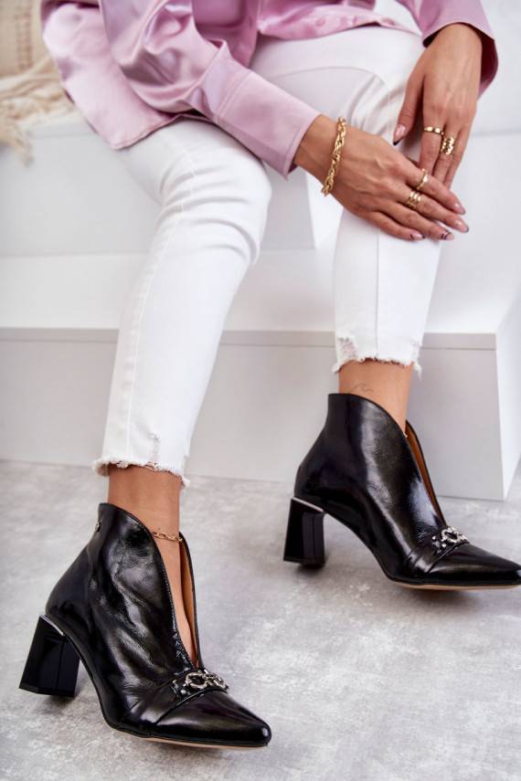   Aulinukai su kulniukais  juodos spalvos 05262-01