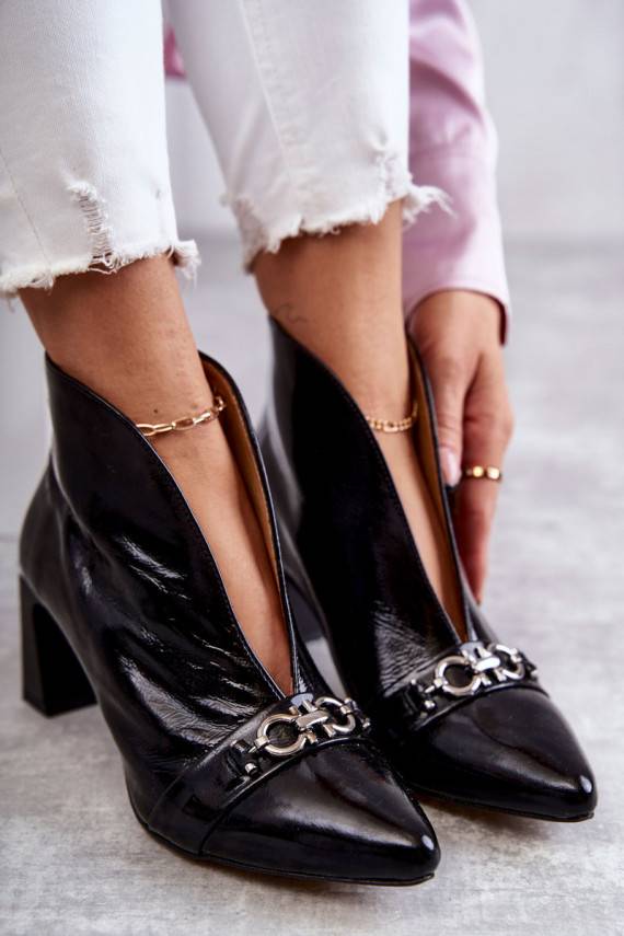   Aulinukai su kulniukais  juodos spalvos 05262-01