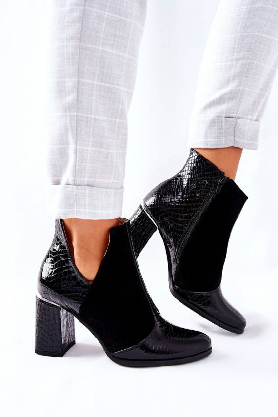 Moteriški aulinukai   su kulniukais juodos spalvos I Wish