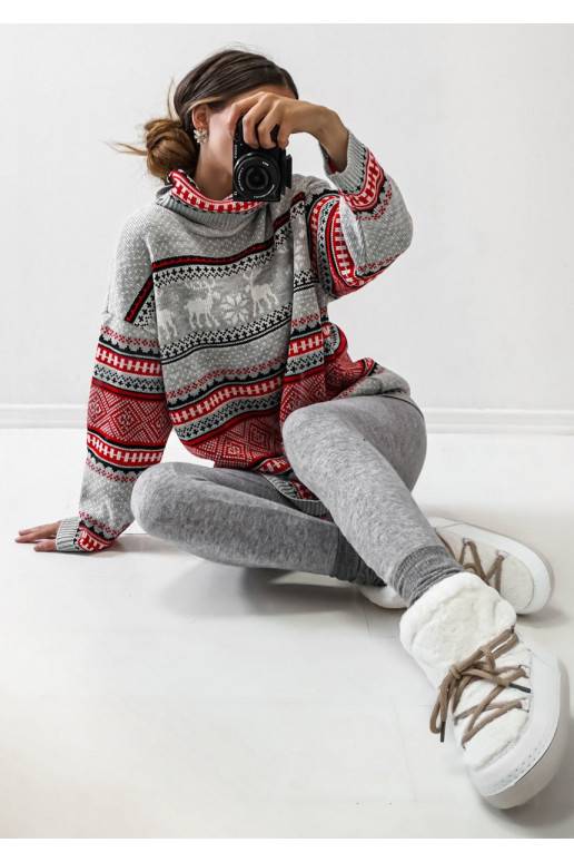 Vinter - megztinis su šventiškais raštais