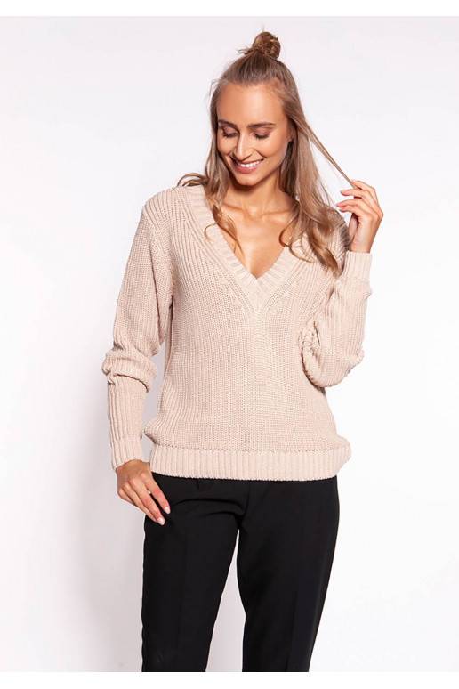 Smėlio spalvos Džemperis  MKM