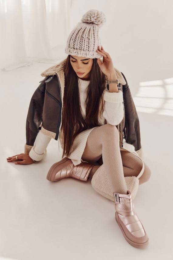   sniego batai Big Star II274119 rožinės spalvos