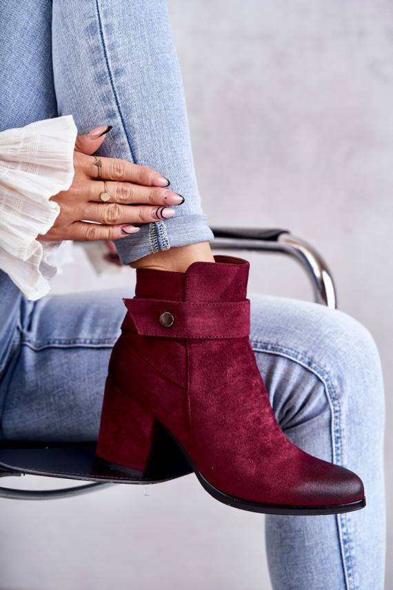   iš zomšos Aulinukai La.Fi 260041WI-SU raudonos spalvos