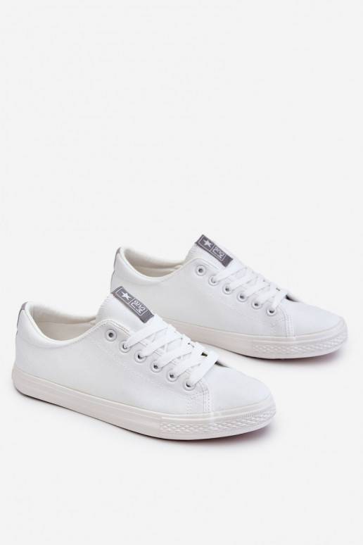 Klasikinio modelio laisvalaikio batai baltos spalvos Eleya