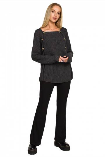 Pilkas megztinis su sagomis... 2