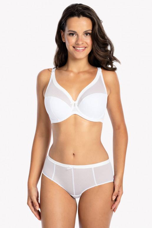 Baltos splavos kelnaitės Gaia