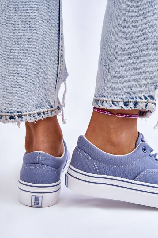   Sportbačiai su platforma Big Star LL274231 mėlynos spalvos