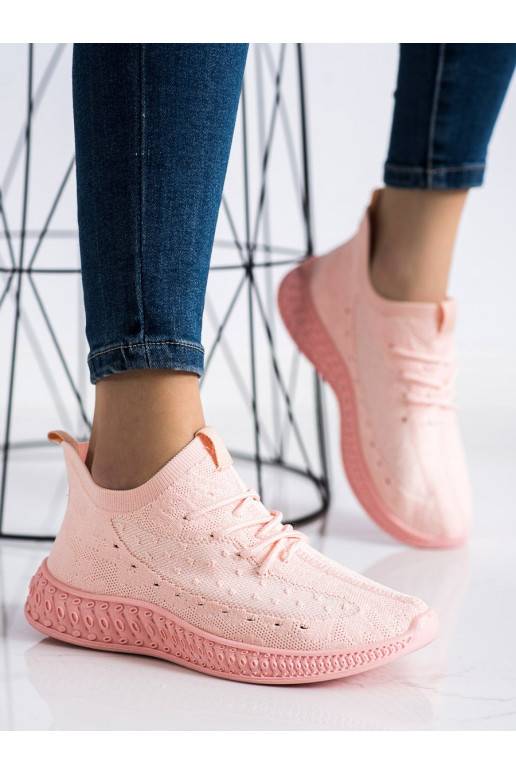 rožinės spalvos sportiniai batai  Shelovet