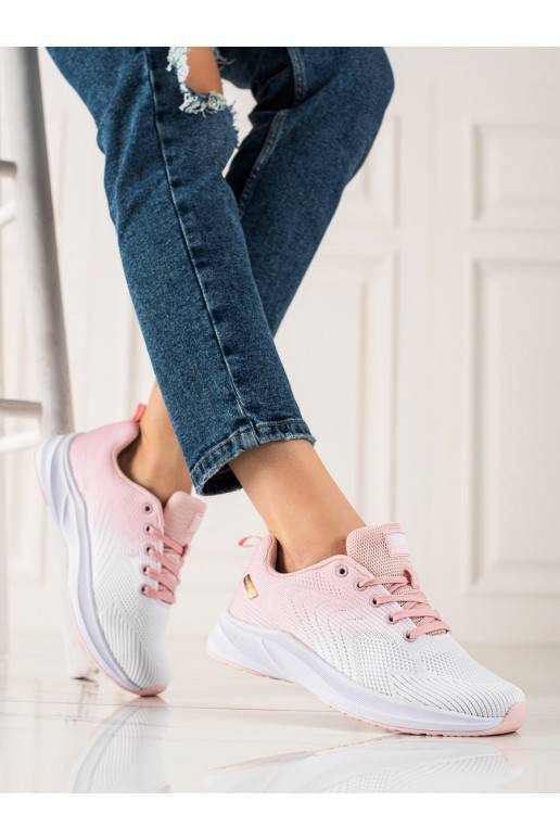  sportiniai batai  DK baltos-rožinės spalvos