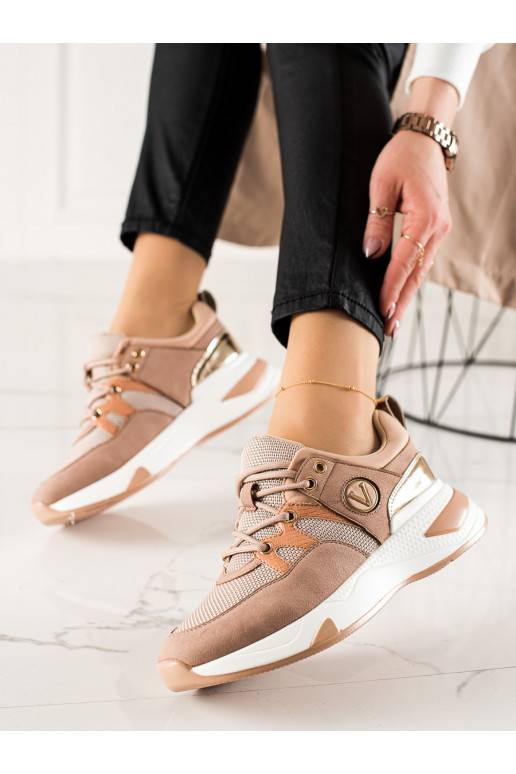  Sneakers modelio batai Vinceza rožinės spalvos