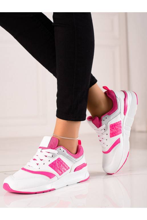 batai   Shelovet baltos-rožinės spalvos