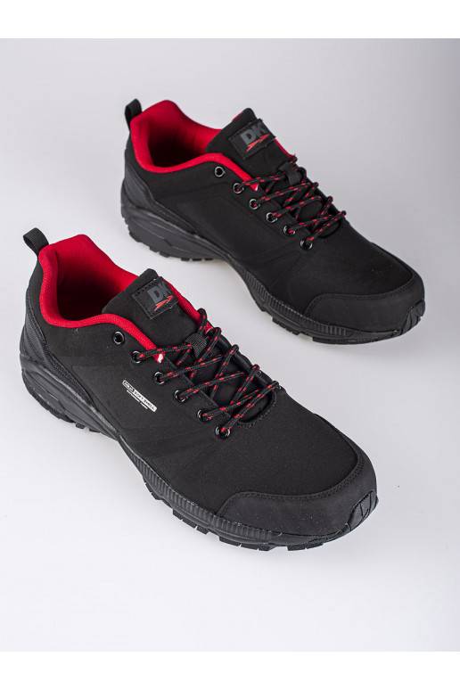 Vyriški  žygio batai DK juodos raudonos spalvos