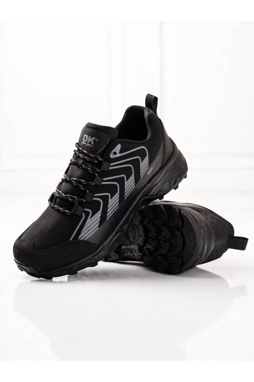 Vyriški  žygio batai z Softshellem juodos spalvos DK