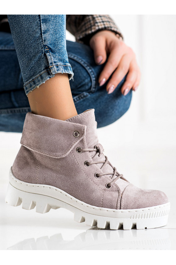 Violetinės spalvos aulinukai S.BARSKI 