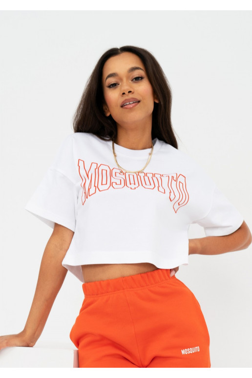 Way - Crop top palaidinė  "Fiesta orange" 