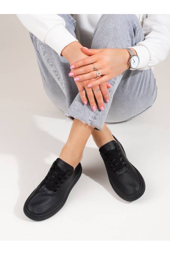 su aužūro elementais  juodos spalvos batai shelovet 