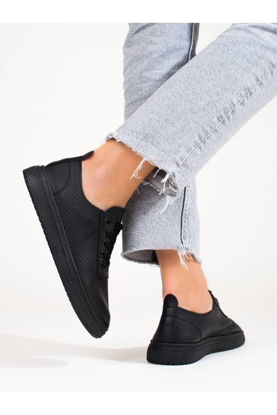 su aužūro elementais  juodos spalvos batai shelovet 