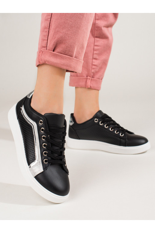 Klasikinio modelio   sportiniai batai juodos spalvos Shelovet