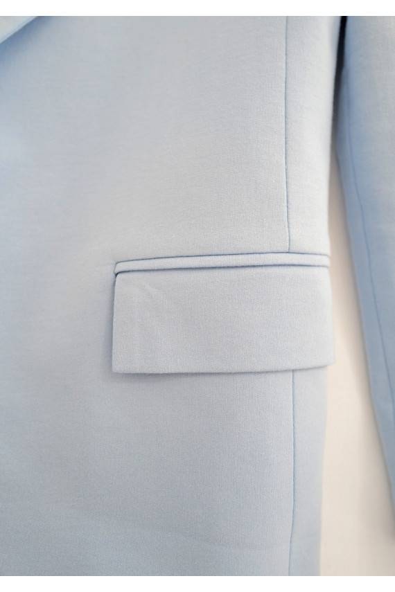 Zura - Oversize stiliaus švarkas žydros spalvos