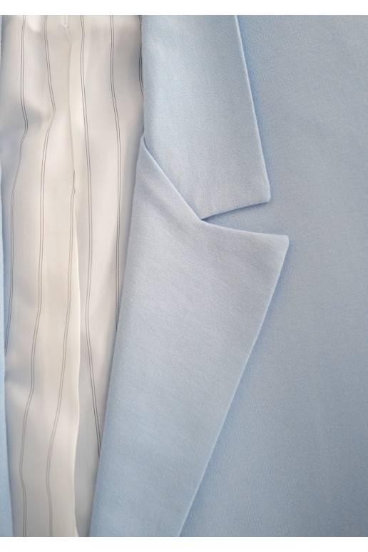 Zura - Oversize stiliaus švarkas žydros spalvos