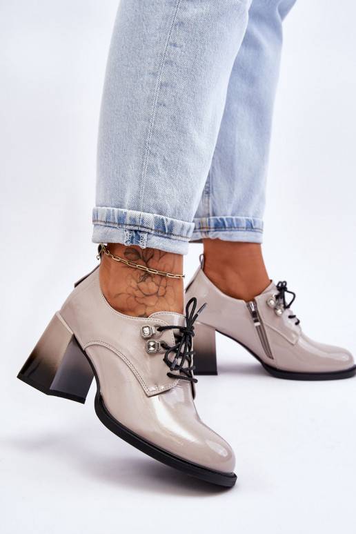  batai su kulniukais pilkos spalvos Darren