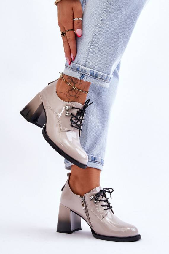  batai su kulniukais pilkos spalvos Darren