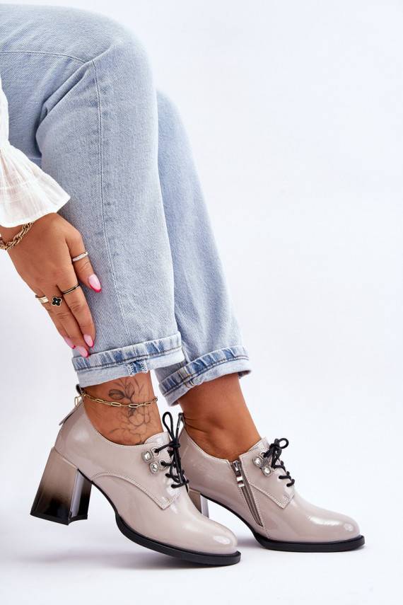  batai su kulniukais pilkos spalvos Darren