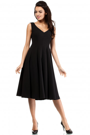 Klasikinė juoda suknelė Moe 2