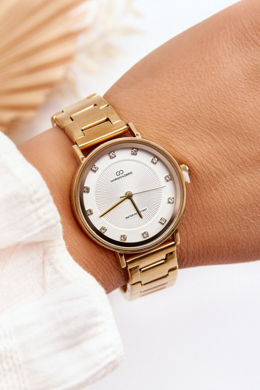 Moteriškas Laikrodis Giorgio&Dario aukso spalvos